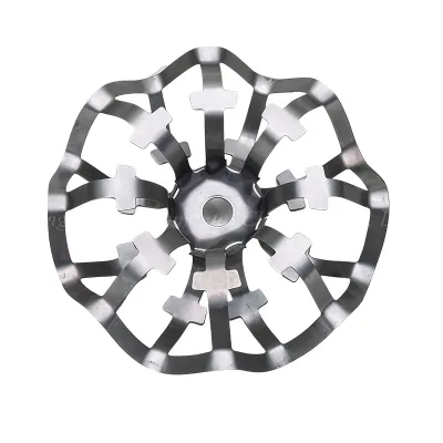 Metal Teller Rosette Ring